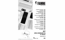 Fiamma Kit Arca Mobilvetta K-Yacht Markisenadapter Für Fiamma F60 / F65