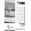 Fiamma Kit Side Tristor Montagekit Zum Anbringen Von Side W Pro F45 / Side W Pro Shade / Sun View Side F45 And Die Markise Tristor