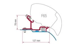 Fiamma F65/F80 Kit Mercedes Sprinter - VW Crafter (High Roof) -Markisen und Sonnensegel Verkäufe 57437 11434