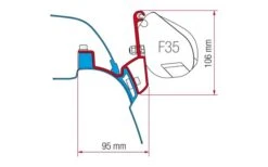 Fiamma F35 Pro Kit Standard -Markisen und Sonnensegel Verkäufe 57447 12310