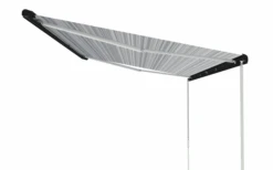Fiamma F80s Ducato 320 Markise Gehäusefarbe Deep Black Tuchfarbe Royal Grey 320 Cm