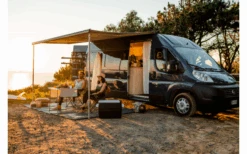 Fiamma F80s Ducato 320 Markise Gehäusefarbe Deep Black Tuchfarbe Royal Grey 320 Cm -Markisen und Sonnensegel Verkäufe 822710 5315042