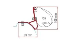 Fiamma F35 Pro Kit Standard -Markisen und Sonnensegel Verkäufe 87687 598230